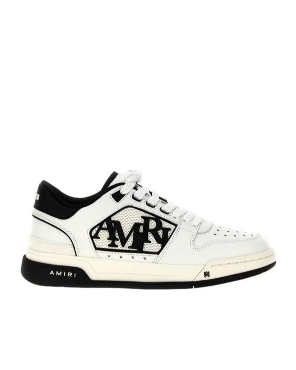 Amiri White Tie Low-Top Sneakers