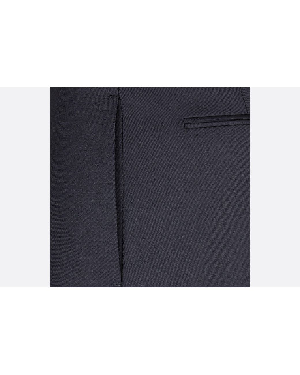 Dior Blue Classic Suit for men