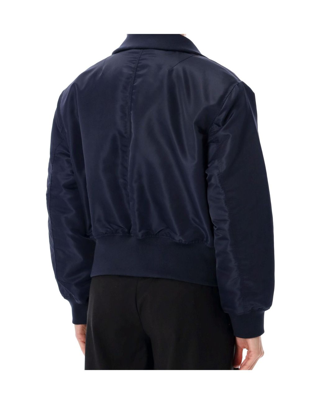 Frankie Shop Blue Logo Casual Jacket
