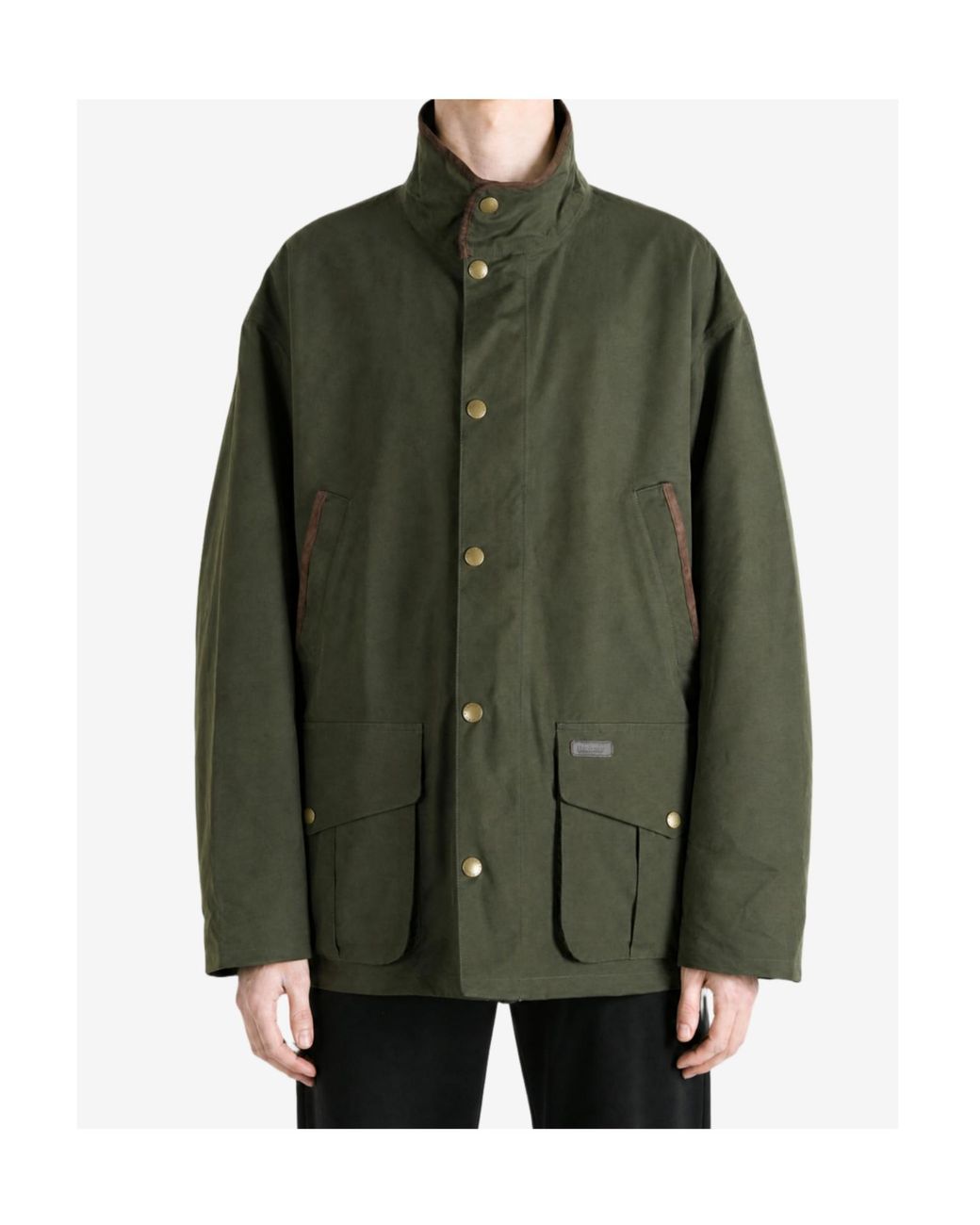 Barbour Green Bromfield Waterproof Jacket for men