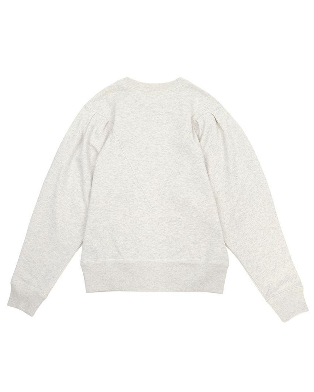 Isabel Marant White Long Sleeve Sweatshirt