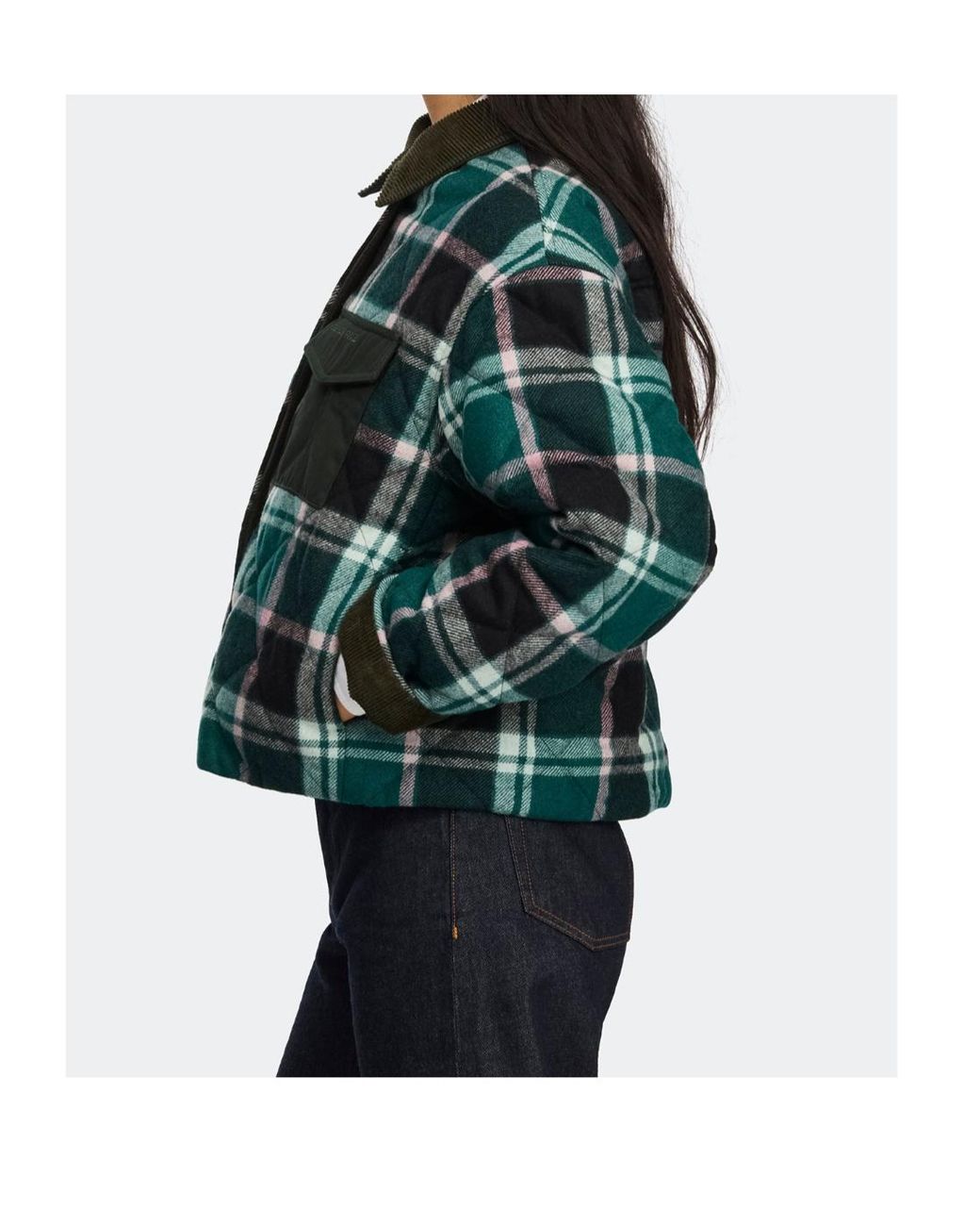 Canada Goose Green Terra Check Jacket
