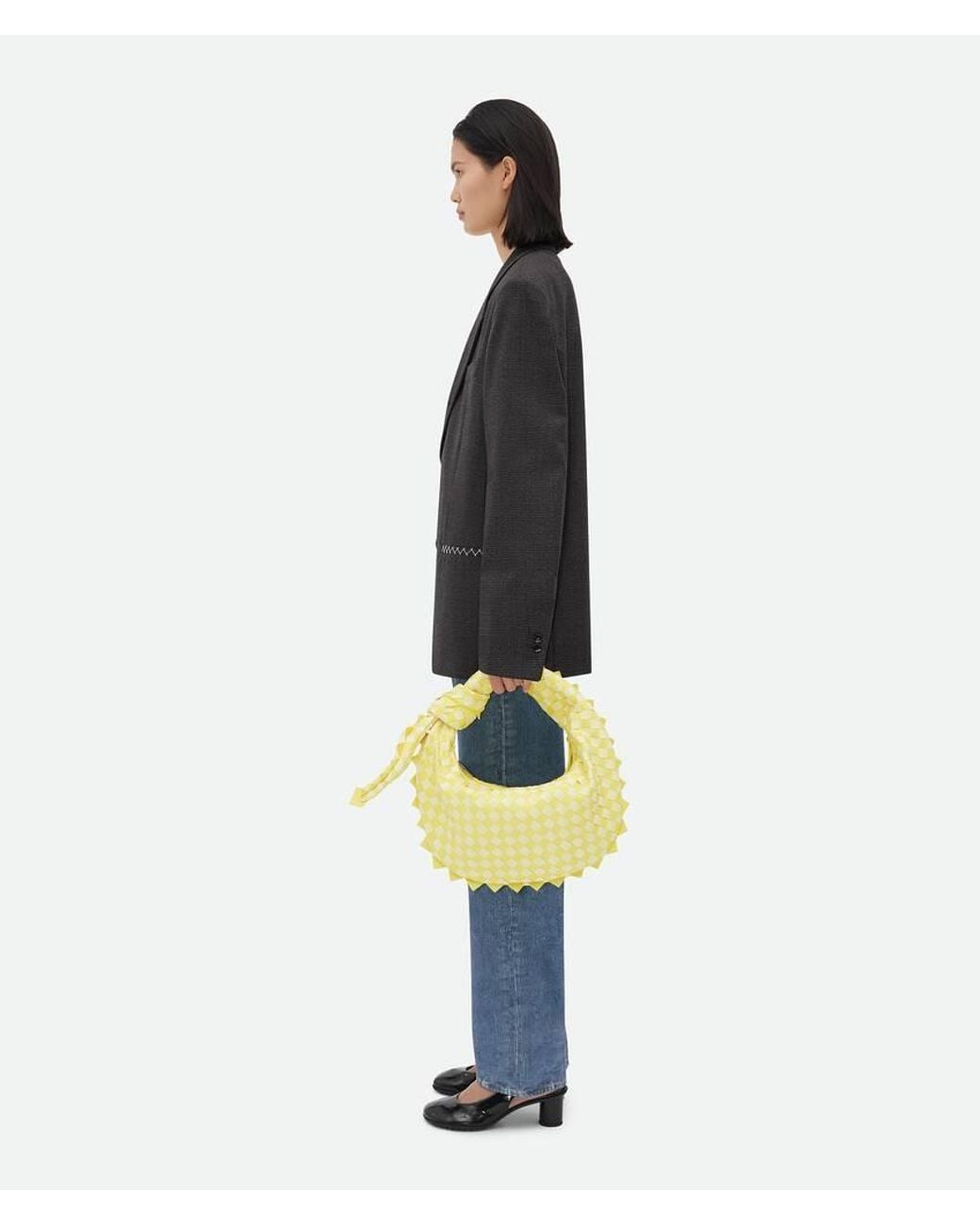 Bottega Veneta Metallic Teen Jodie Shoulder Bag
