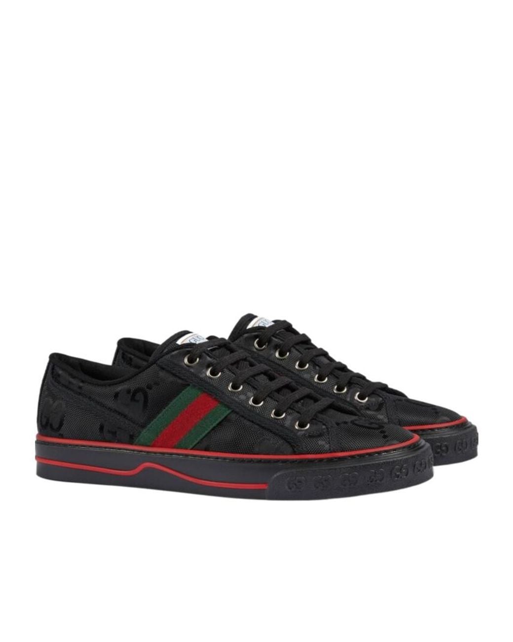 Gucci Black Off The Grid Gg Tennis 1977 Sneakers