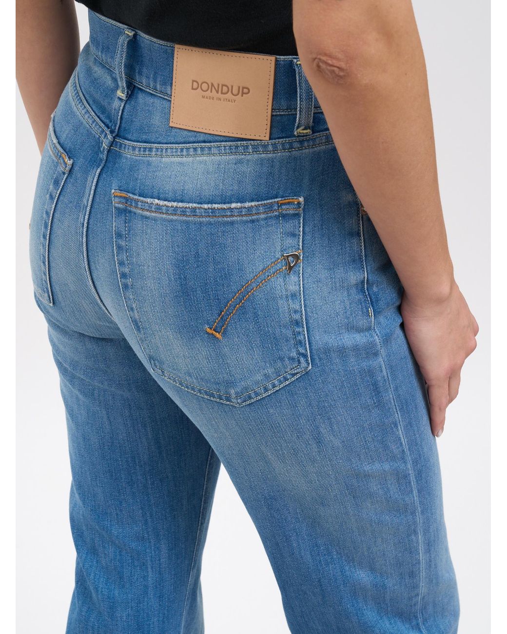 Dondup Blue Olivia Bootcut Jeans