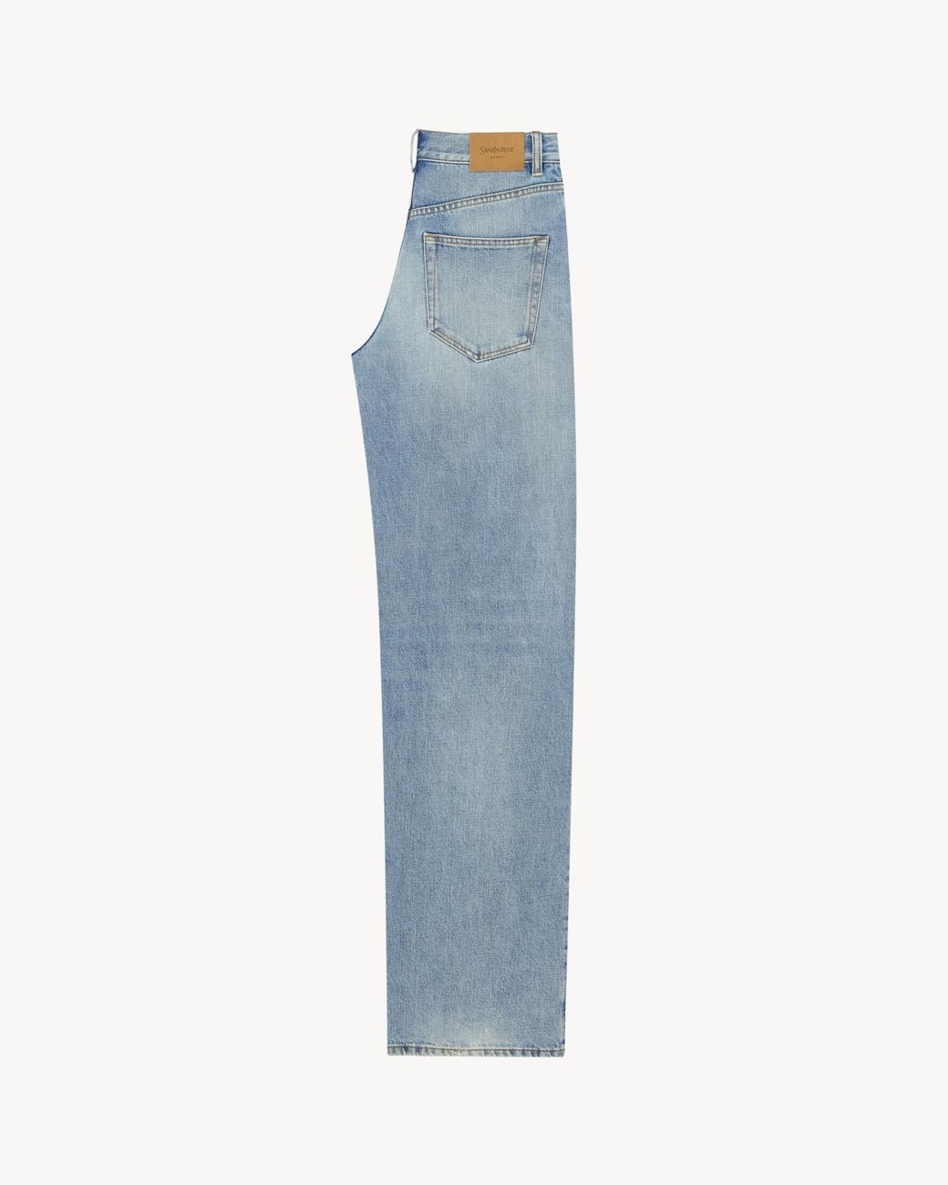 Saint Laurent Blue Five Pocket Jeans