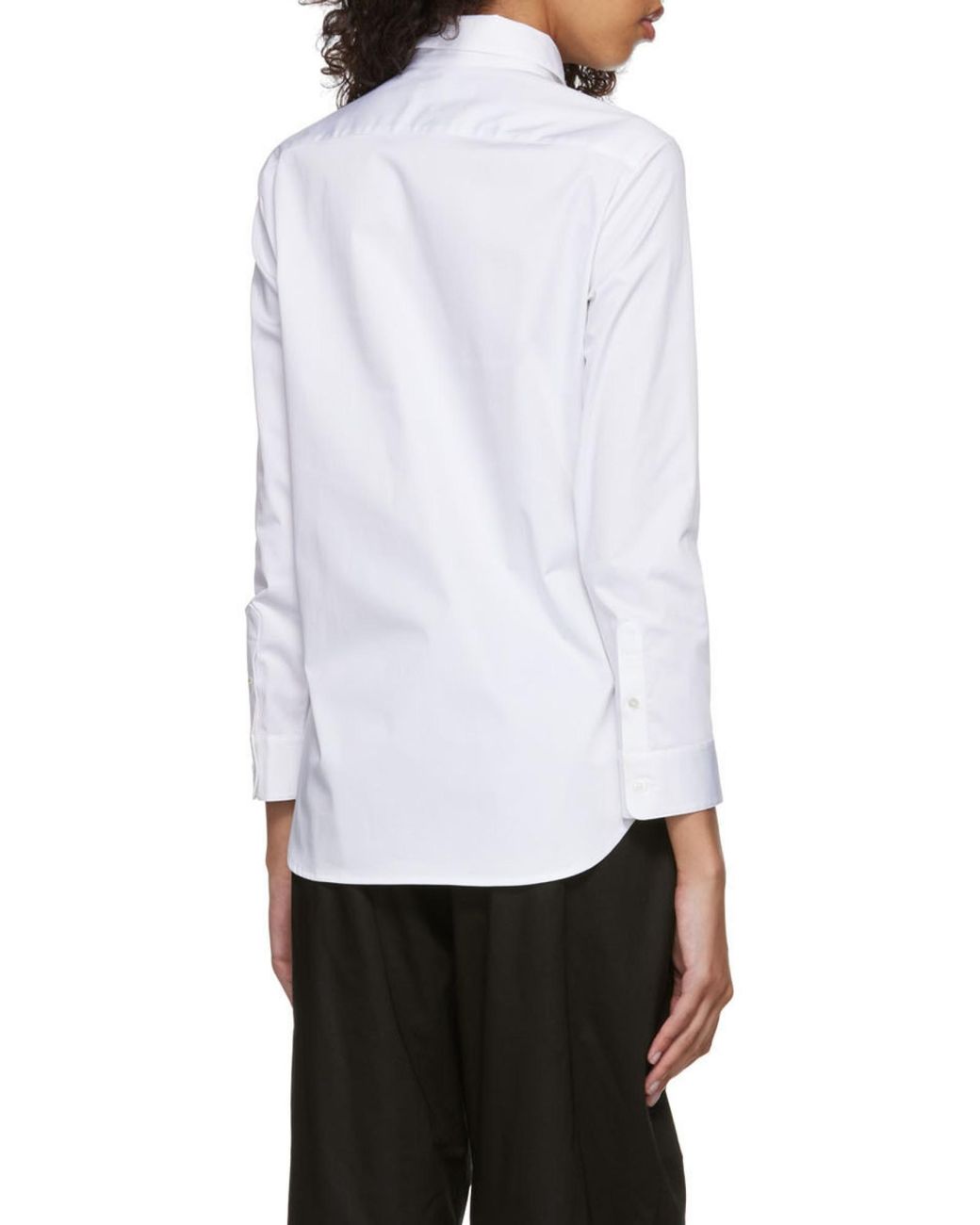 The Row White Petra Classic Shirt