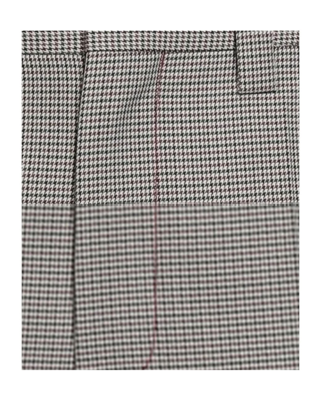 Marni Gray Houndstooth Suit Pants
