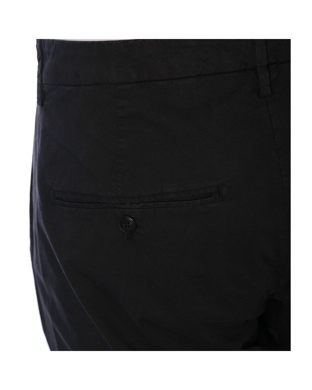 Dondup Black Pocket Casual Pants for men