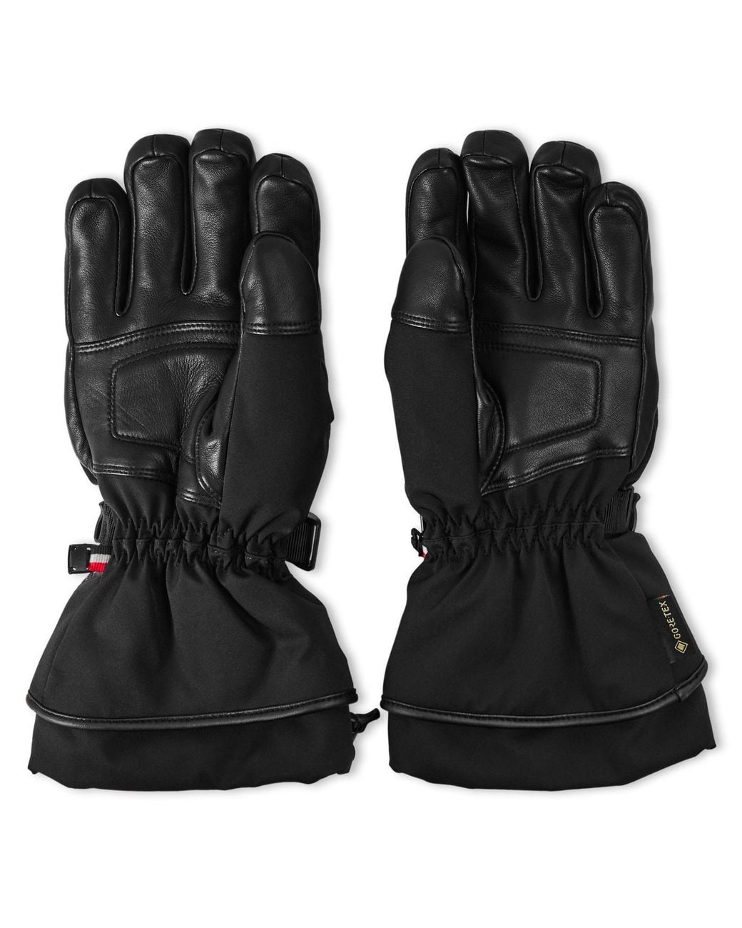 Moncler Black Professional Ski Gloves for men
