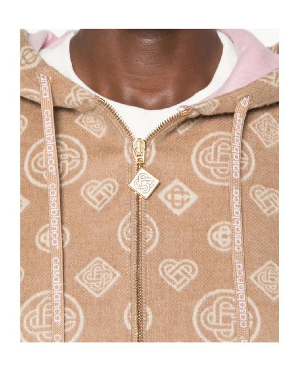 Casablanca Natural Long-Sleeved Casual Jacket