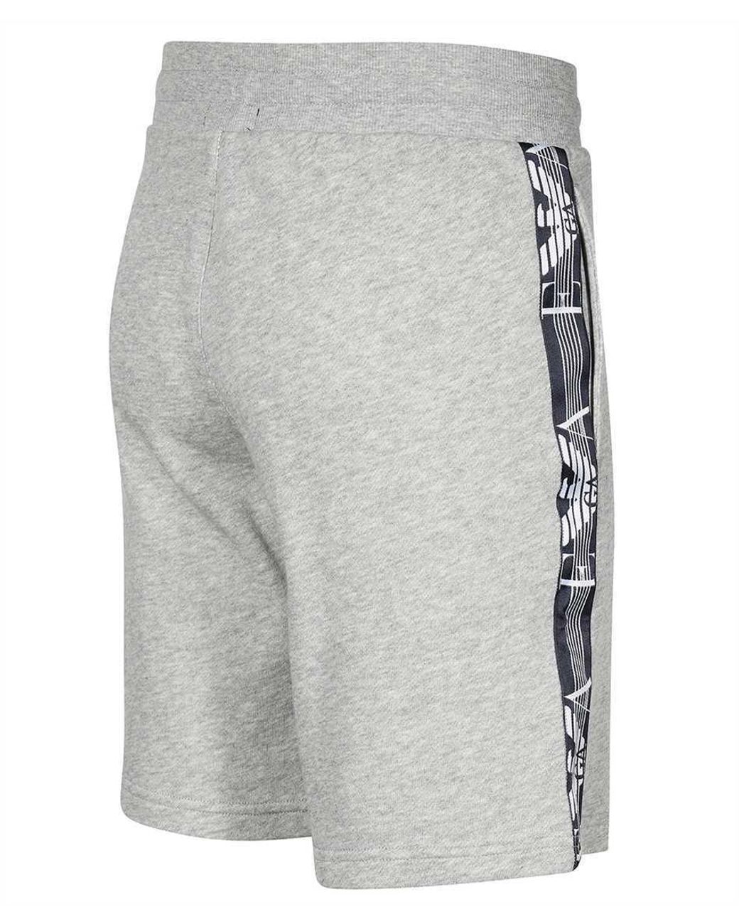Emporio Armani Gray Pattern Shorts for men
