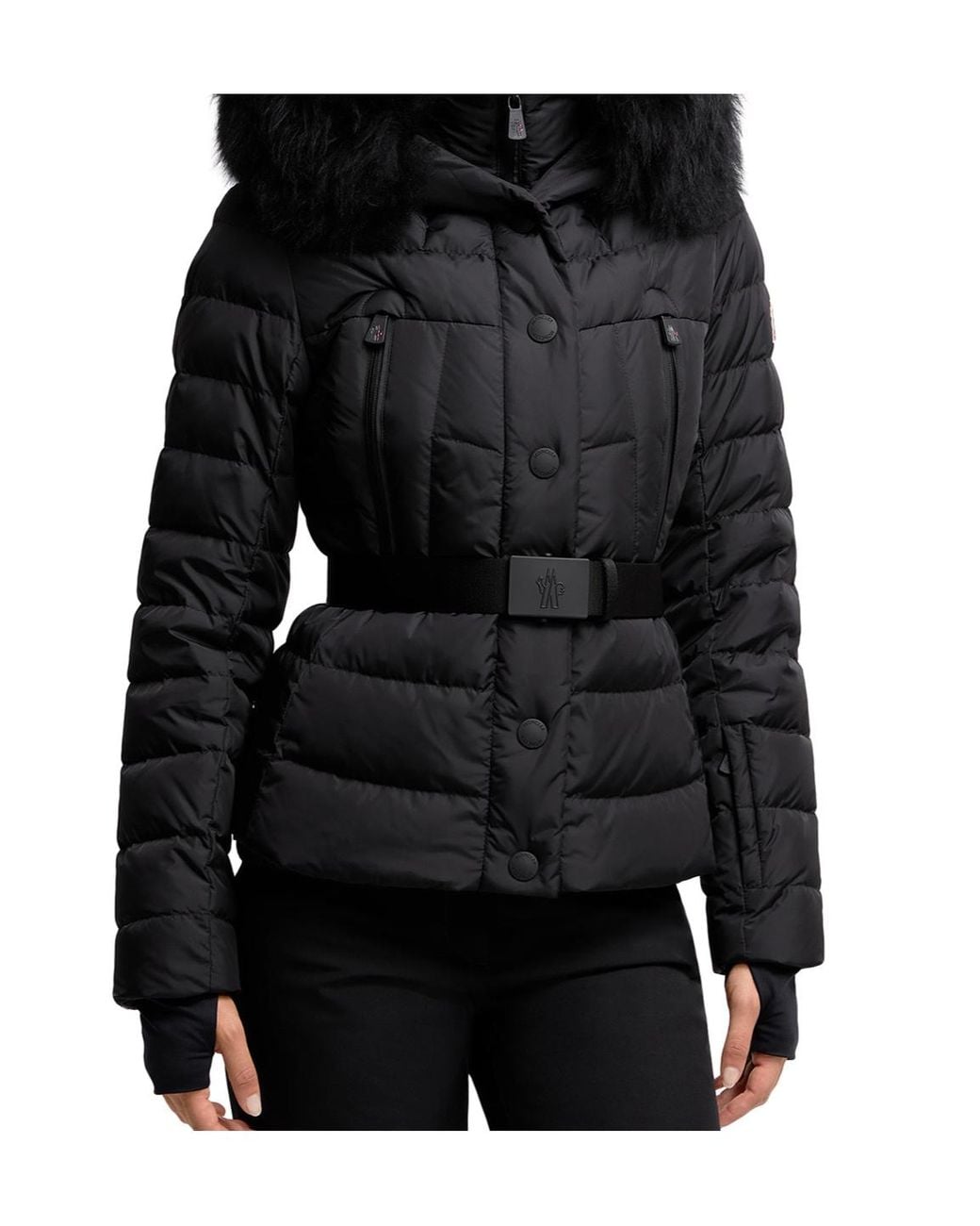 Moncler Black Grenoble Beverley Down Jacket