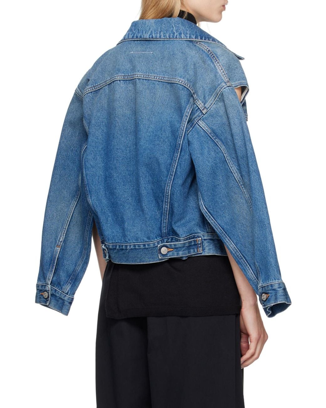 MM6 by Maison Margiela Blue Denim Jacket
