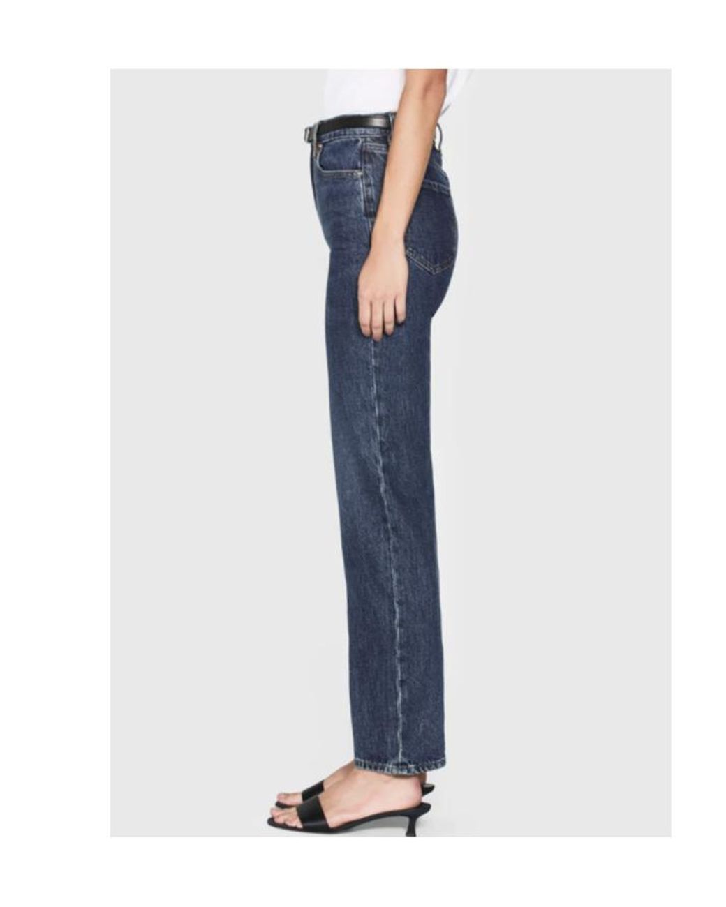 FRAME Blue Le Jane Ankle Jeans