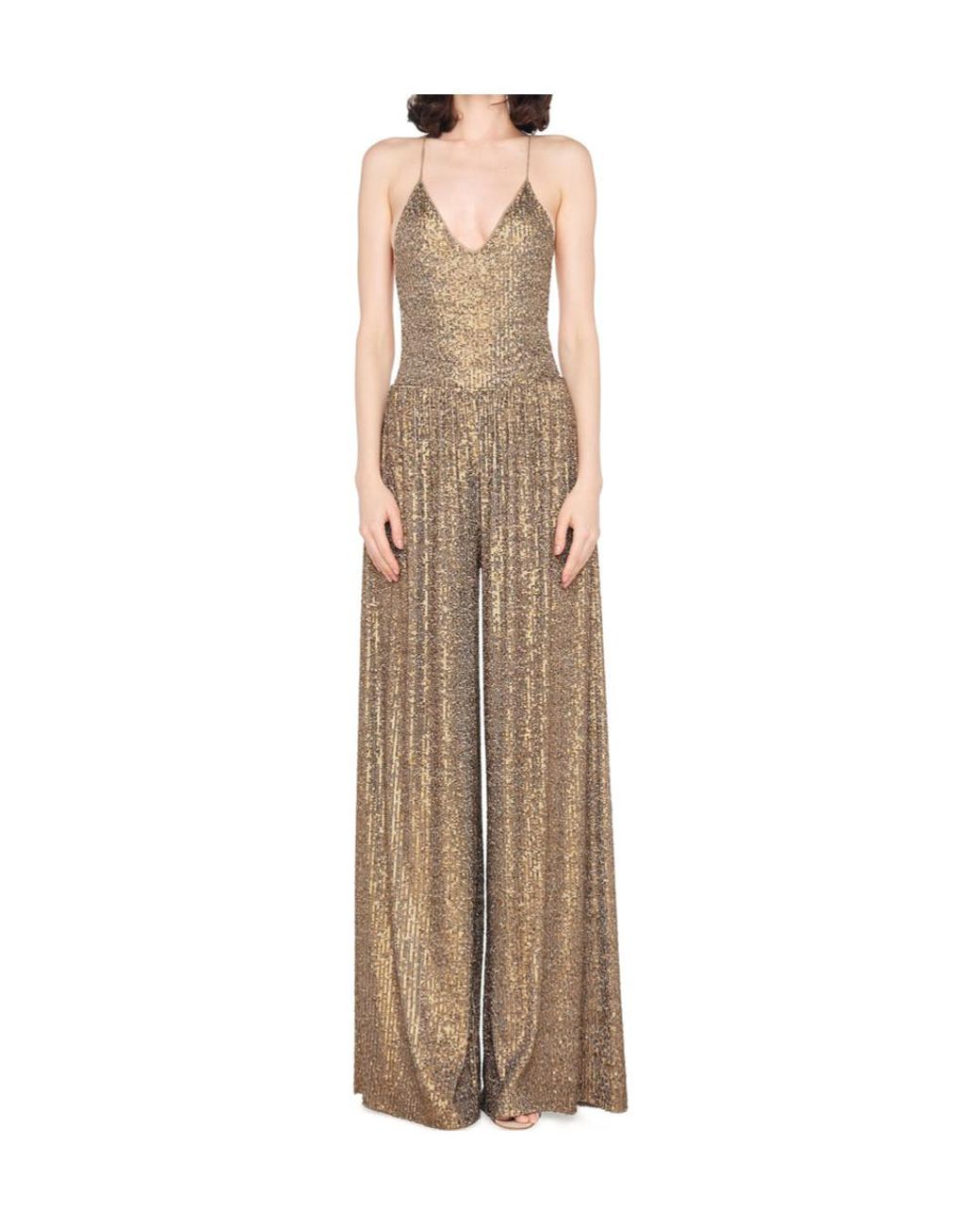 Norma Kamali White V-Neck Jumpsuit