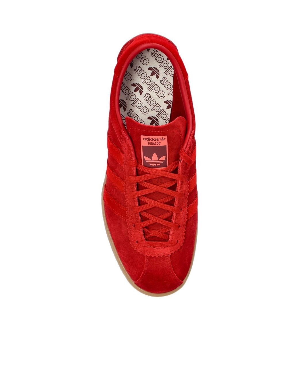 Adidas Originals Red Sports Shoes 'Tobacco'