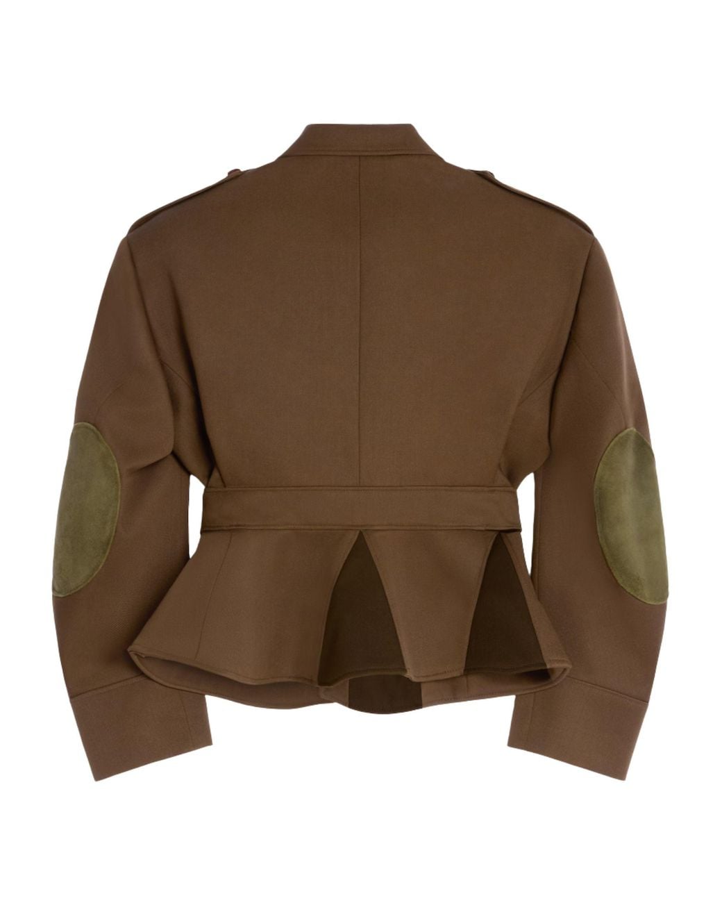 Céline Brown Peplum Jacket