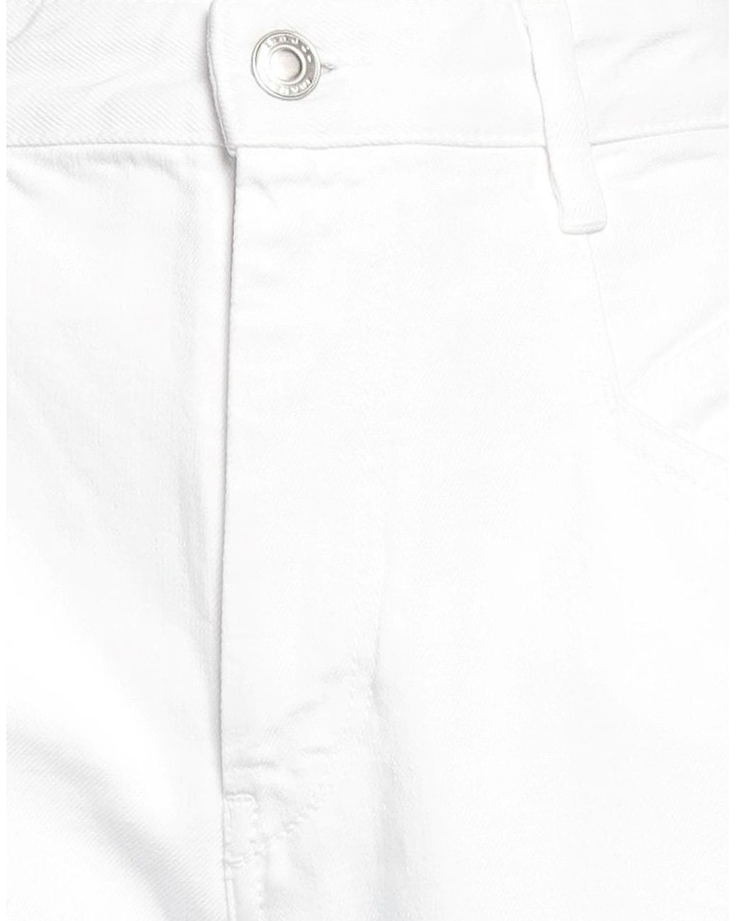 Isabel Marant White Slim-Fit Straight-Leg Jeans