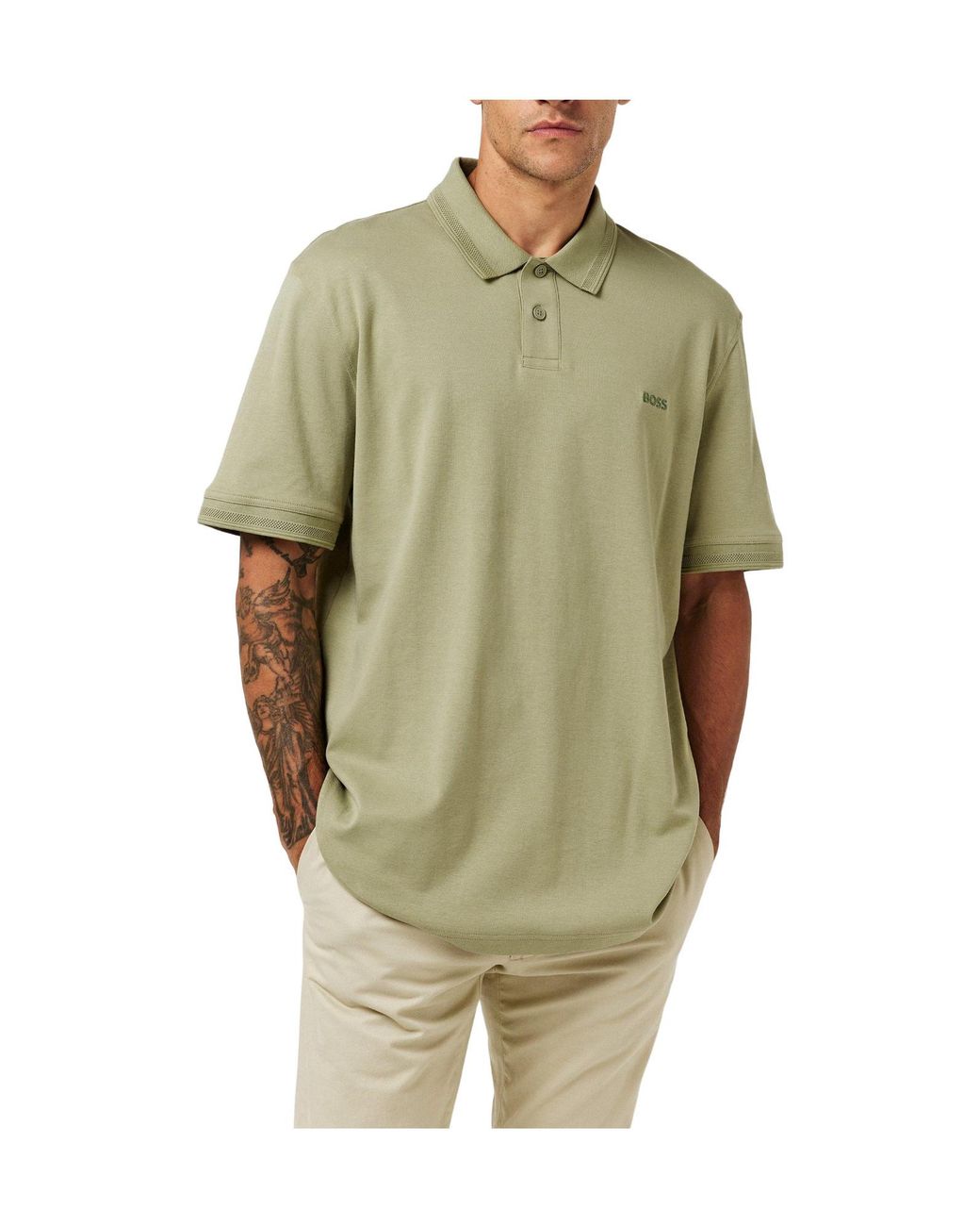 Boss Green Short-Sleeve Polo Shirt for men