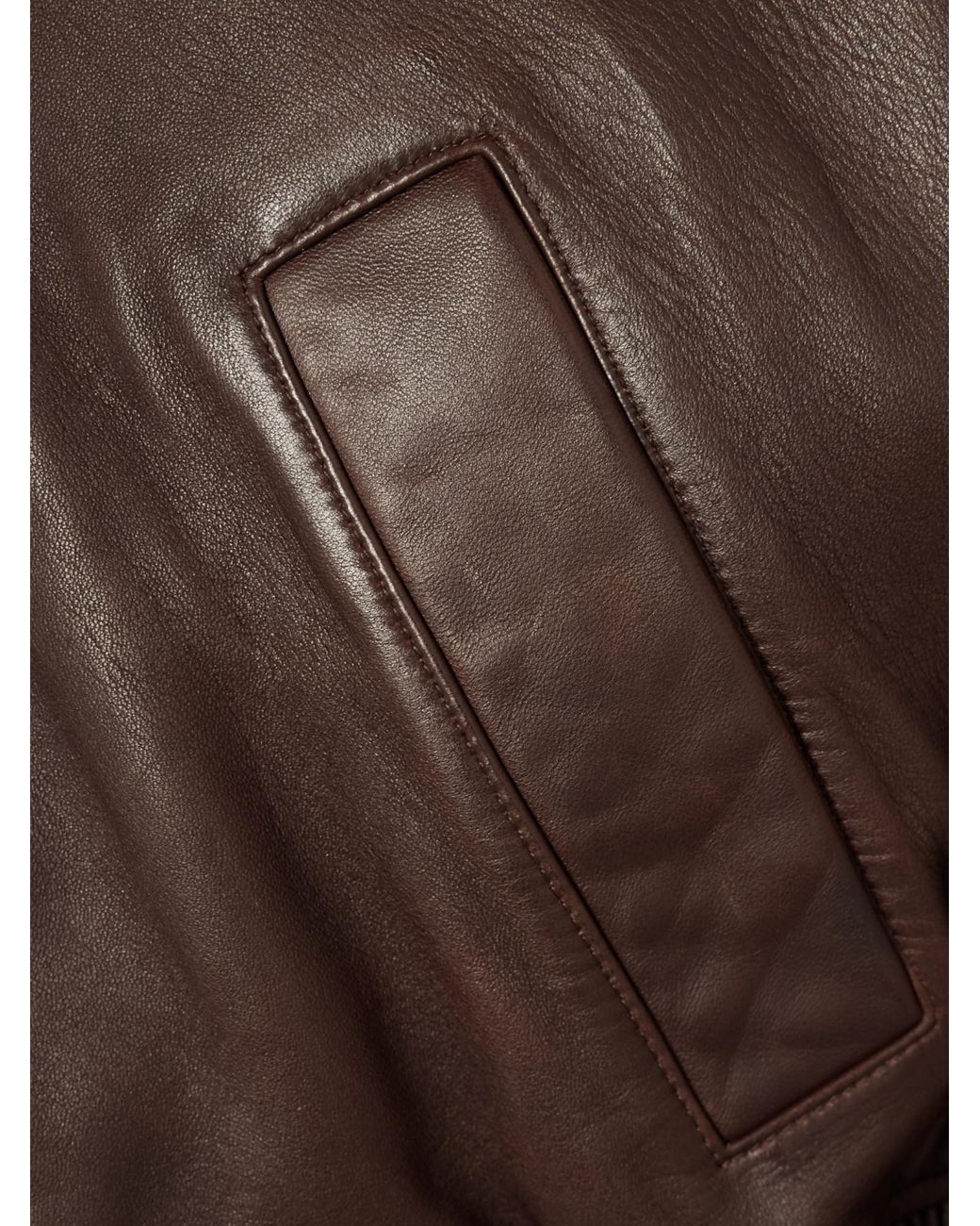 Polo Ralph Lauren Brown Zip-Up High Neck Jacket