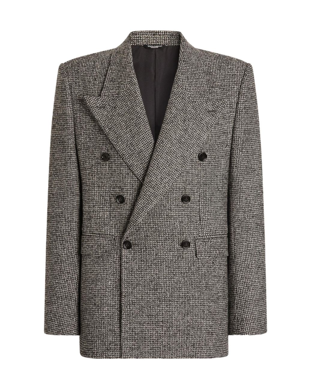 Dolce & Gabbana Gray Sinatra Double-Breasted Jacket for men