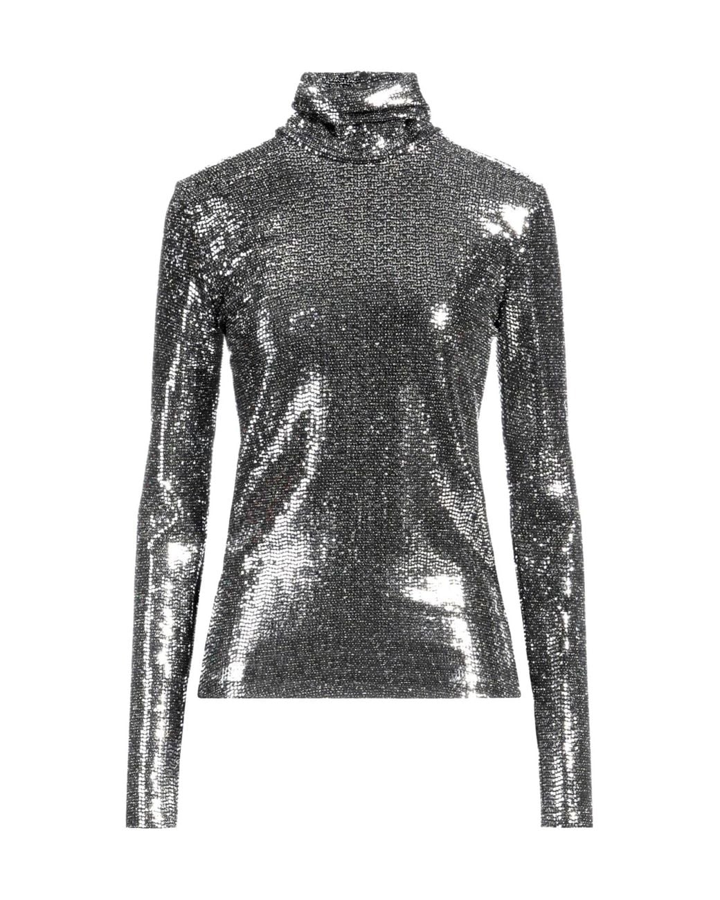 Isabel Marant Black Sequin Top
