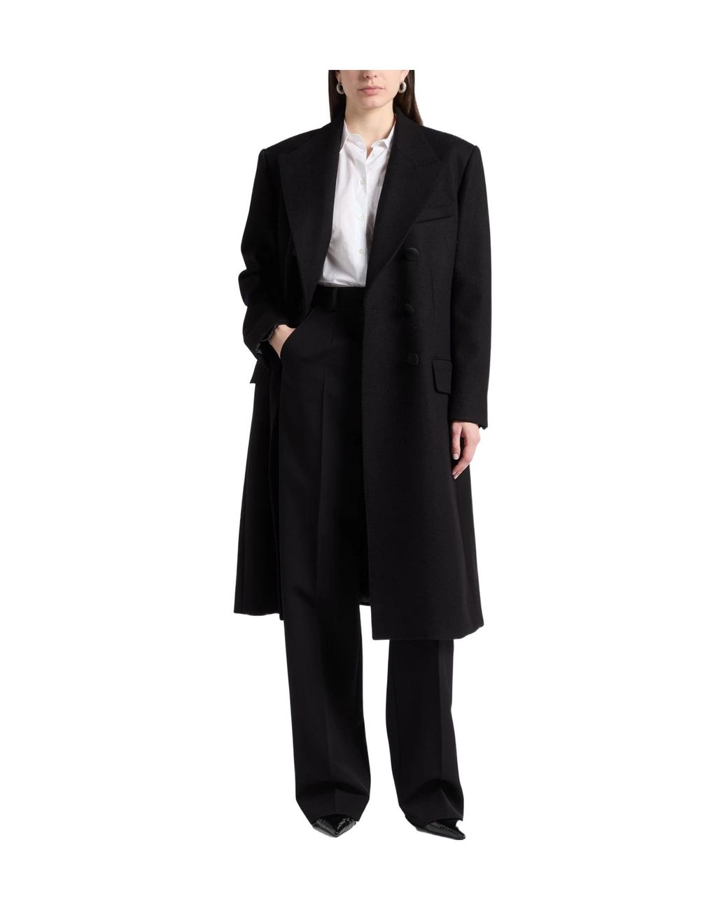 Dolce & Gabbana Black Solid Color Casual Trousers