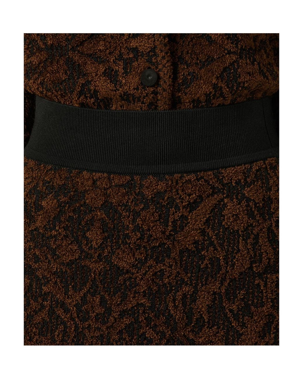 Loro Piana Brown Gardenia Skirt