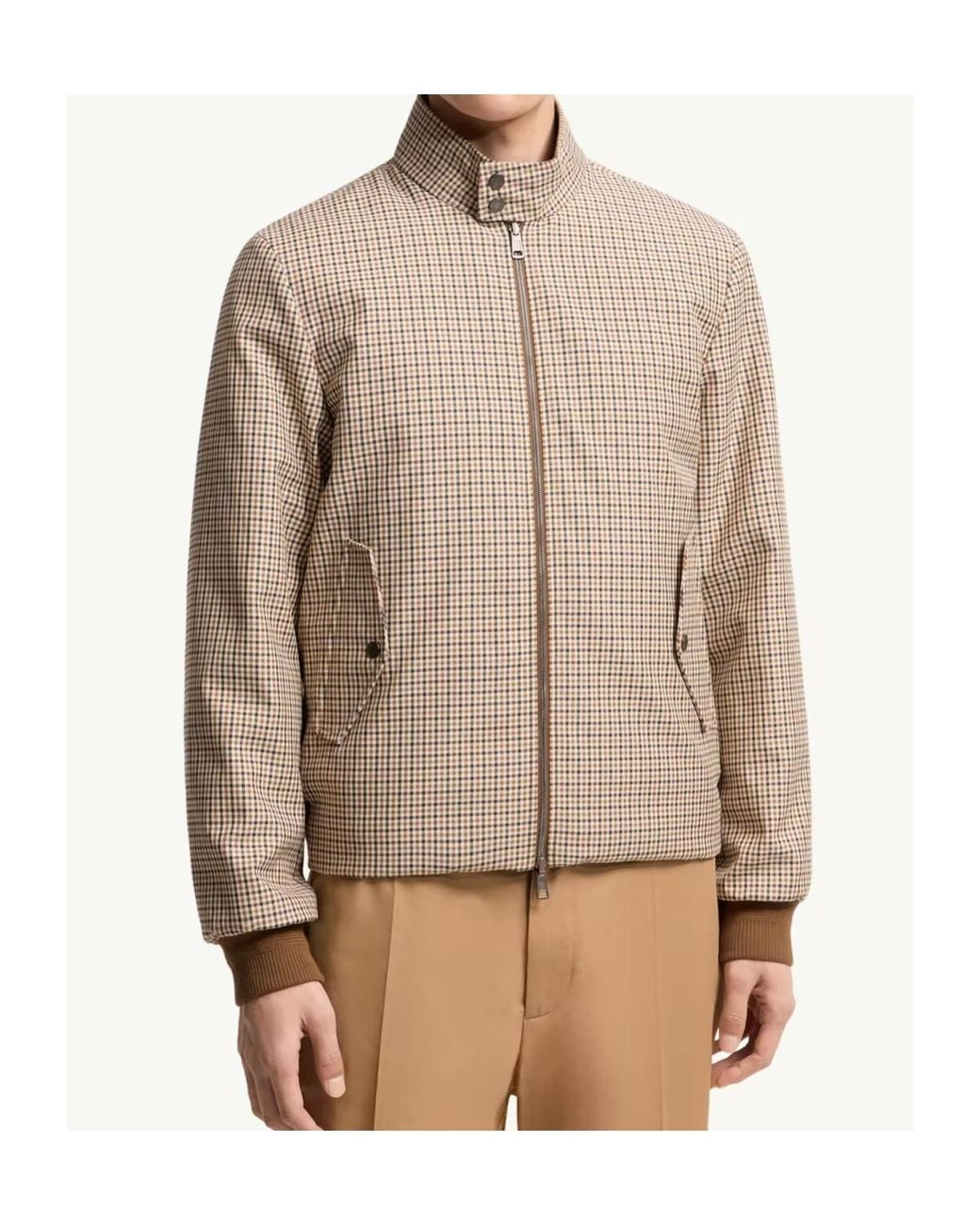 Moncler Brown Almogordo Reversible Zip-Up Jacket for men