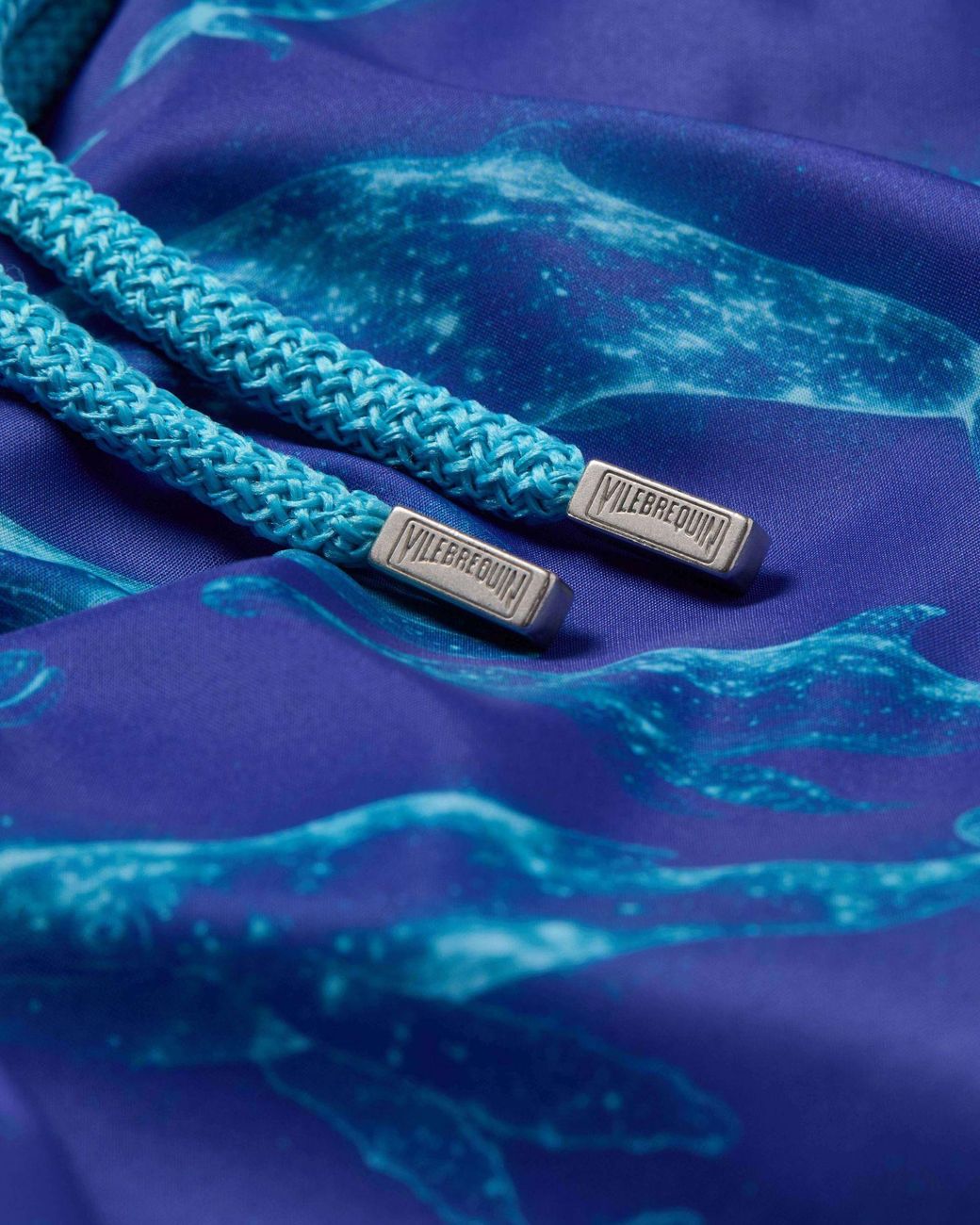 Vilebrequin Blue Mahej Printed Swim Shorts for men