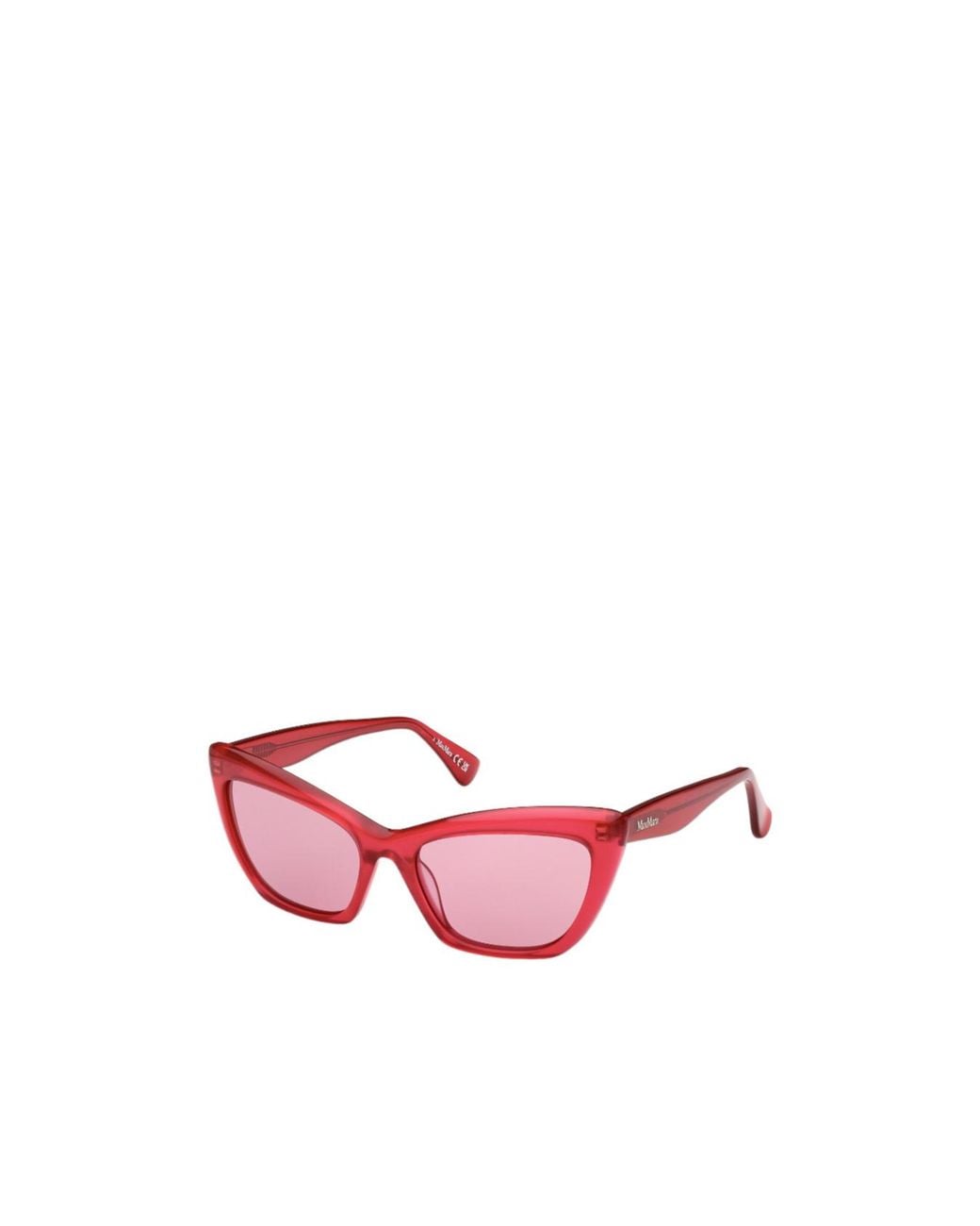 Max Mara Pink Cat-Eye Frame Sunglasses