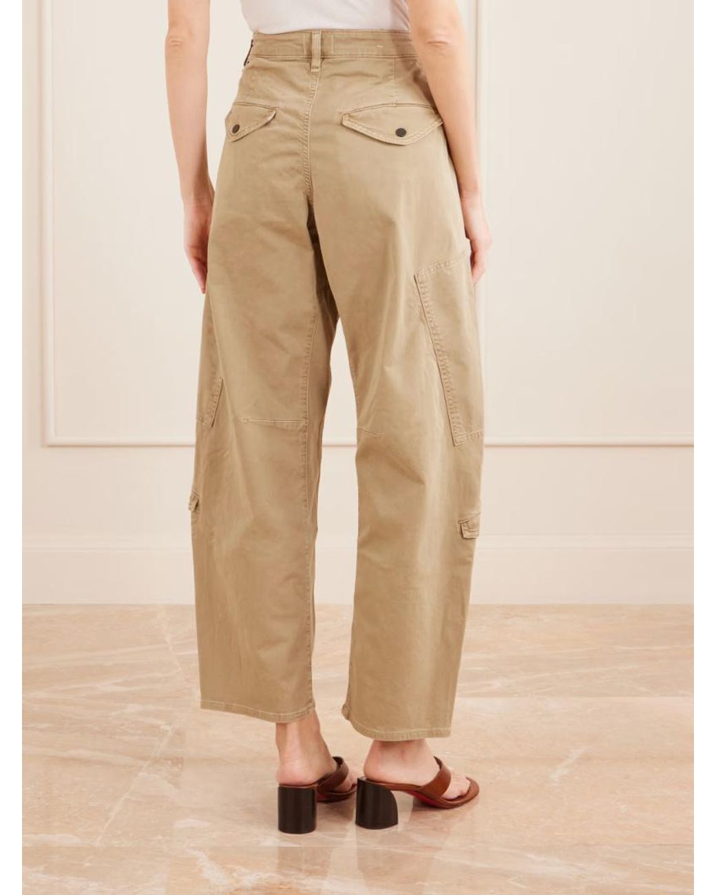 Citizens of Humanity Natural Flight Pleated Cargo Pants
