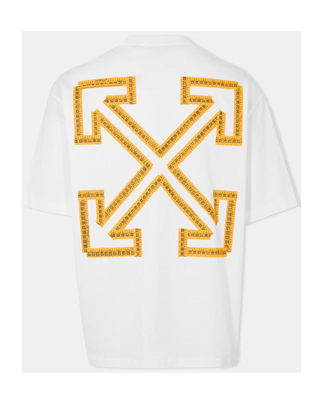 Off-White c/o Virgil Abloh White Logo Crew Neck T-Shirt for men