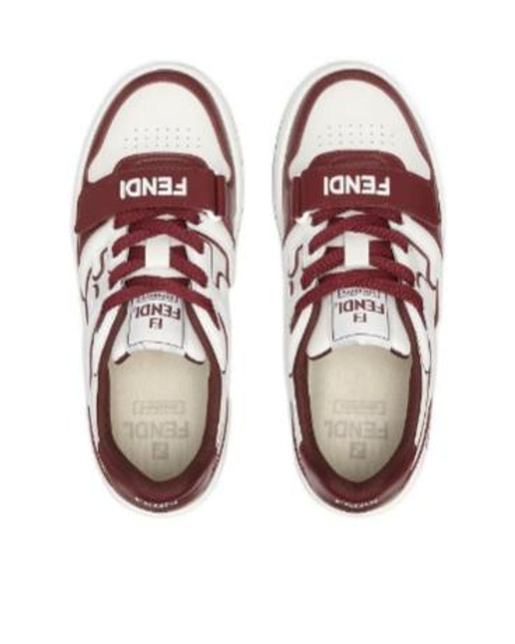 Fendi Pink Match Low-Top Sneakers