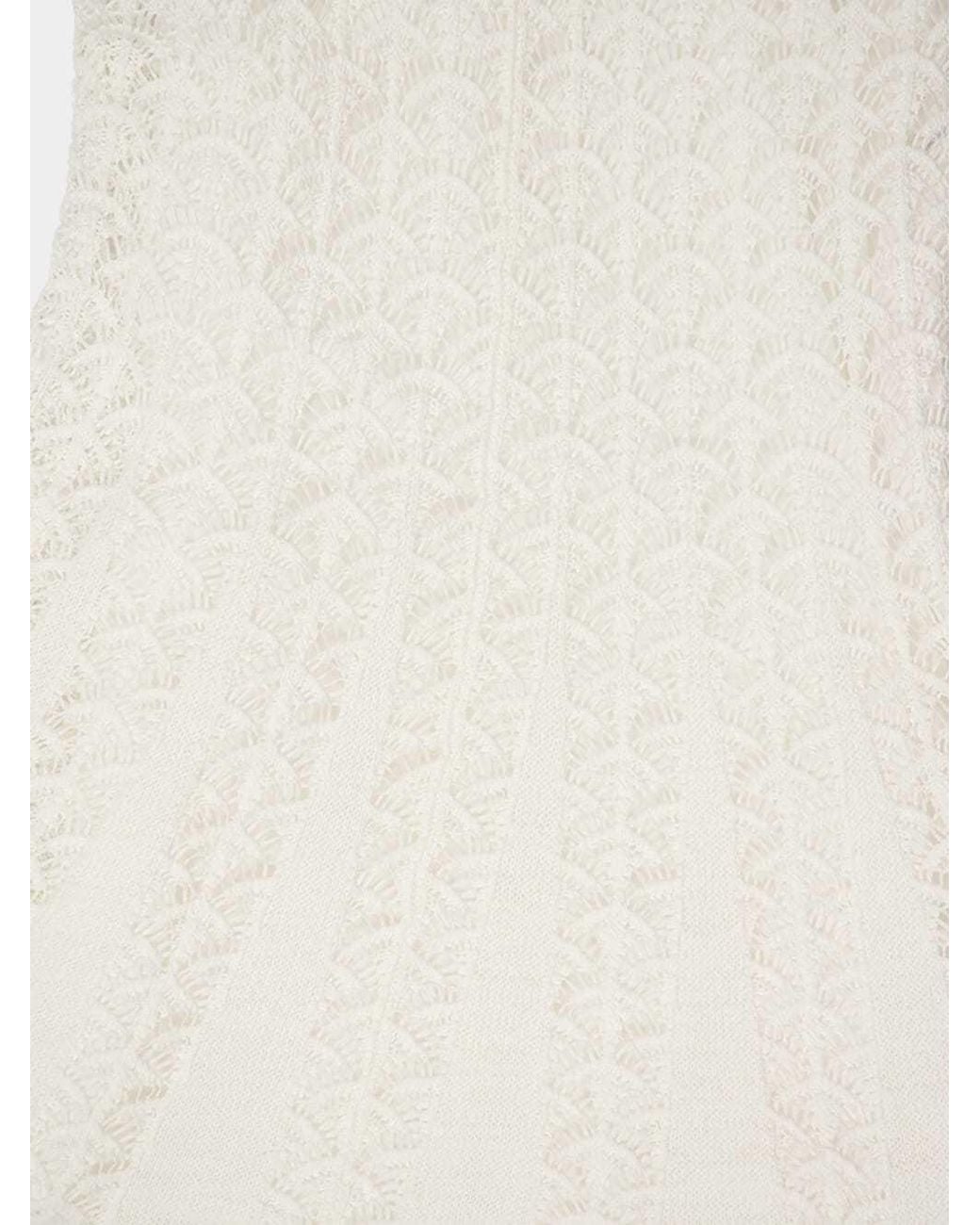 Zimmermann White Wylie Tank Knit Dress
