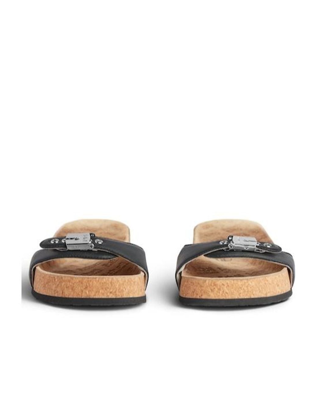 Balenciaga Multicolor I Scholl Flat Sandals