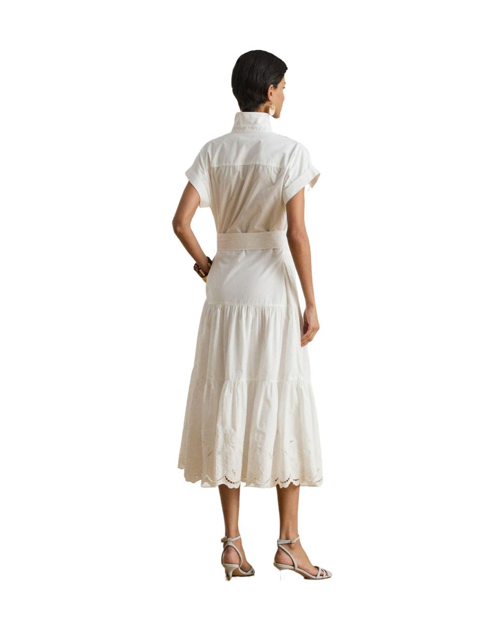 Ralph Lauren White Minimalist Shirt Dress