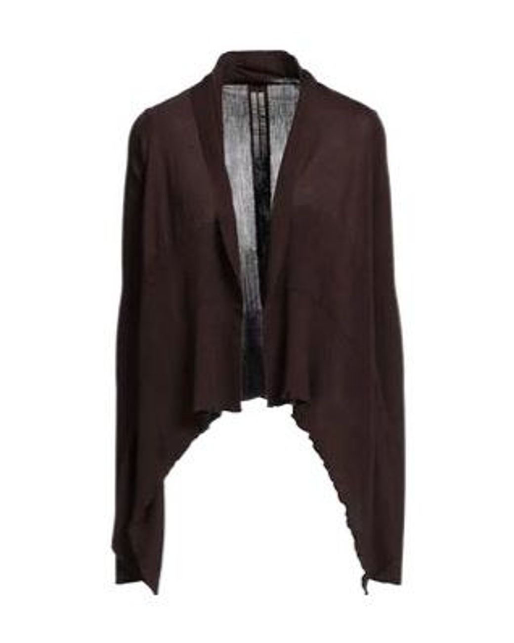 Rick Owens Black Wool Knitted Top