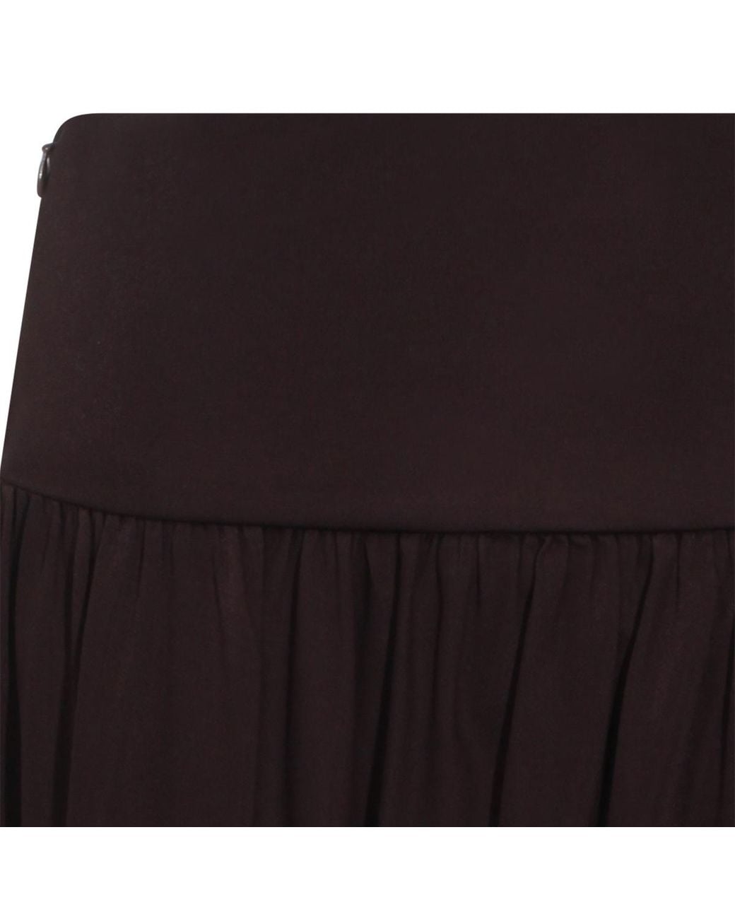 Alaïa Black Twisted Asymmetric Mini Skirt