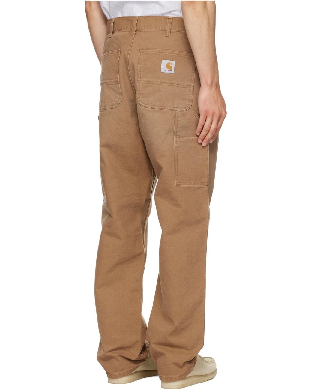 Carhartt Natural Patch Detail Trousers for men