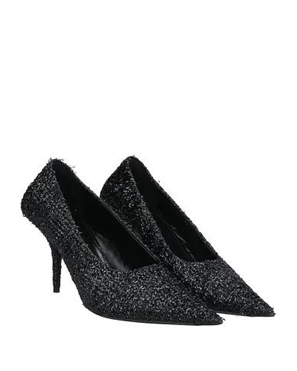 Balenciaga Black Minimalist Stiletto Heels