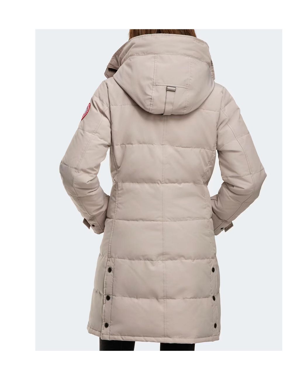 Canada Goose Natural Shelburne Hooded Down Jacket