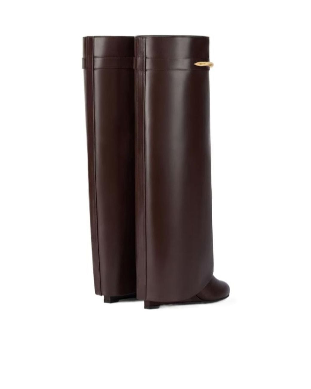 Givenchy Brown Shark Pointed Toe Boots