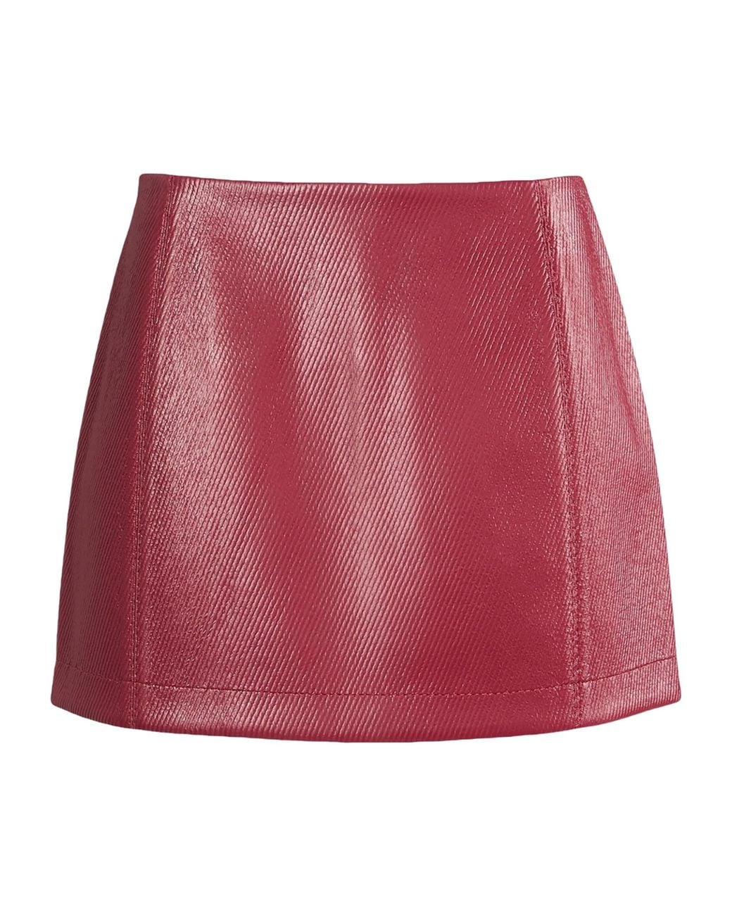 MAX&Co. Red Mini Skirts