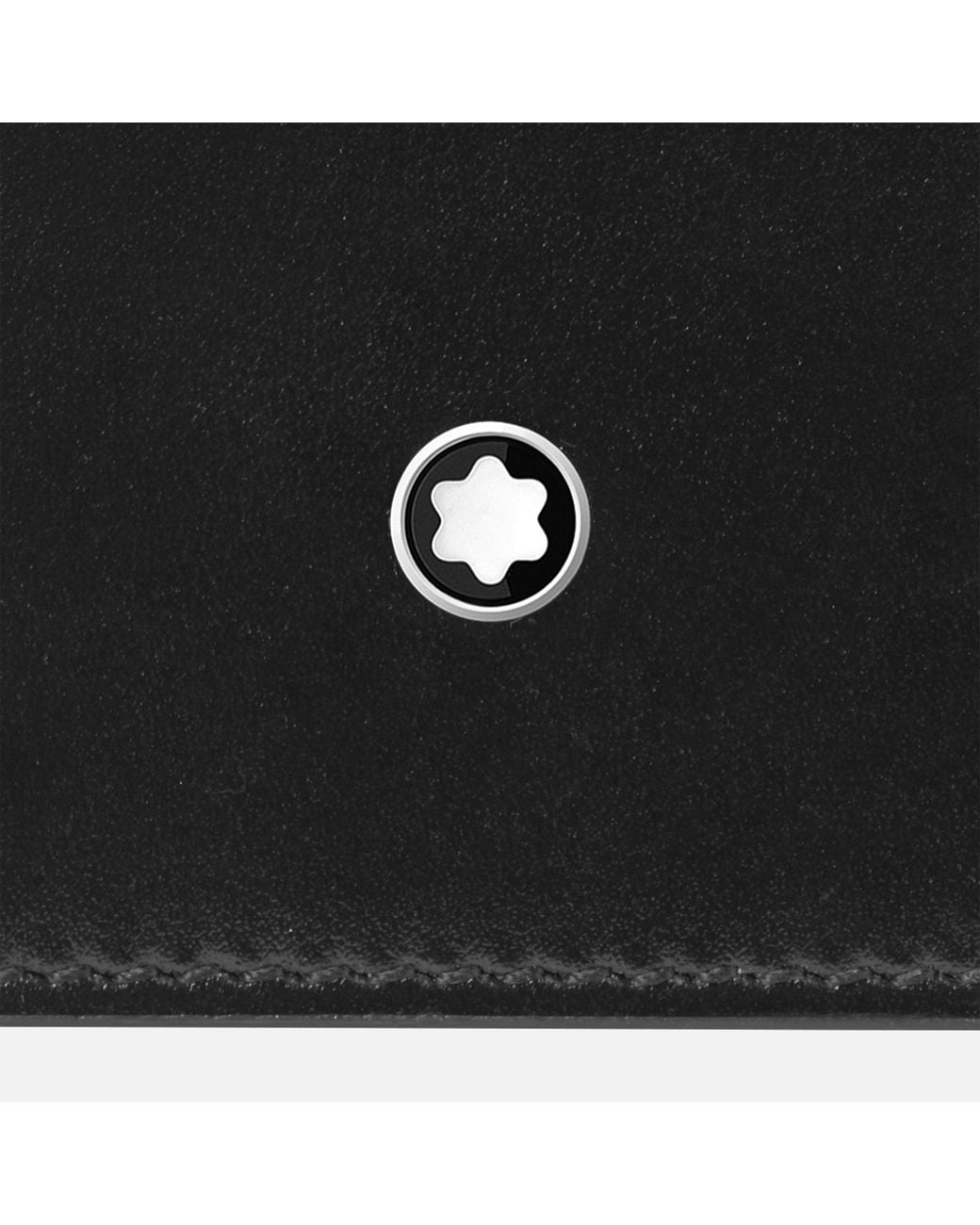 Montblanc Black Meisterstück Card Holder 4Cc for men
