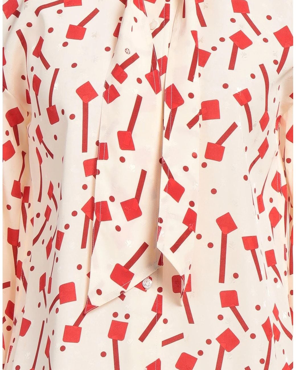 Tory Burch Red Shirt
