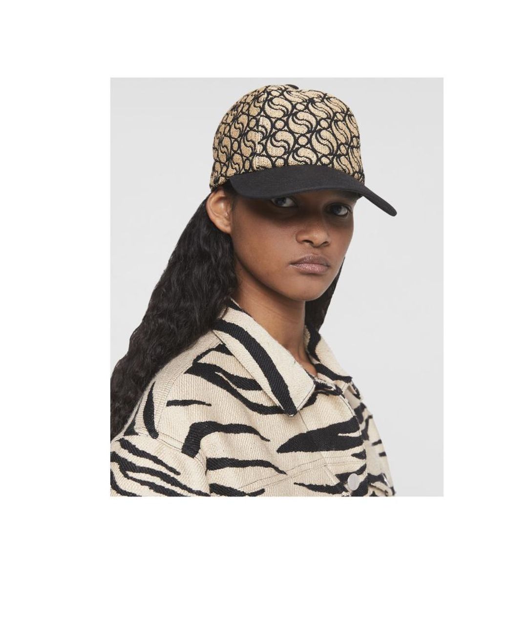Stella McCartney Multicolor Logo-Print Baseball Hat