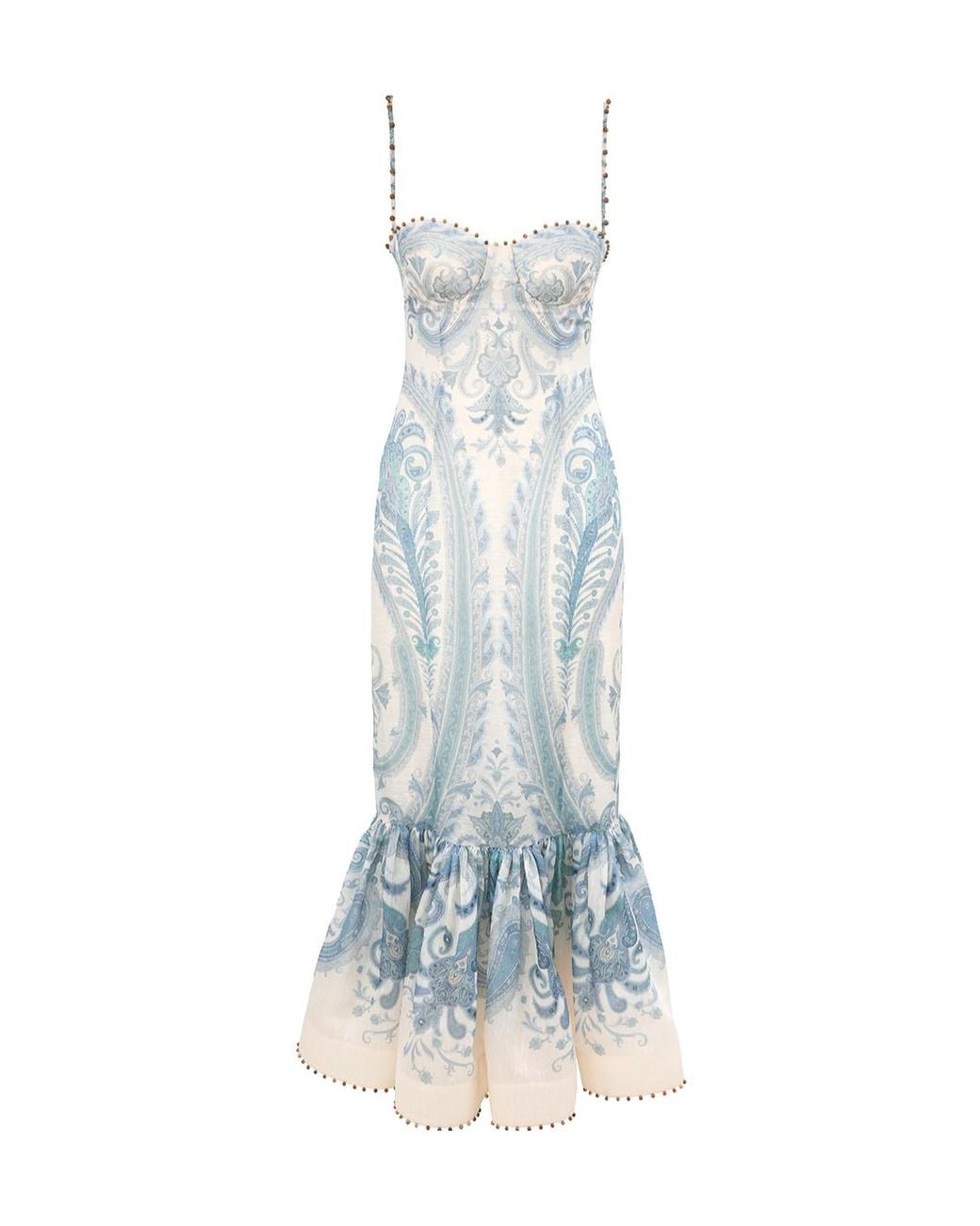 Zimmermann Blue Illuminate Gown