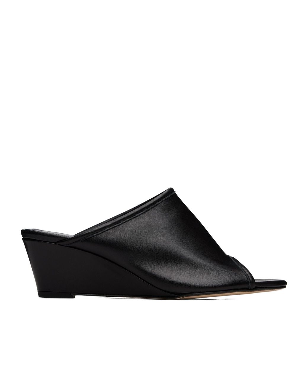 Aeyde Black Suzanne Leather Sandals